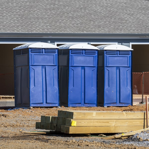 are there different sizes of portable restrooms available for rent in Bingham